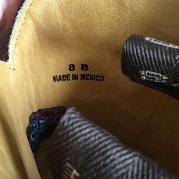 Old Gringo Tiegan Embroidered Western Cowboy Cowgirl Boots Vesuvio Brass - Picture 12 of 16